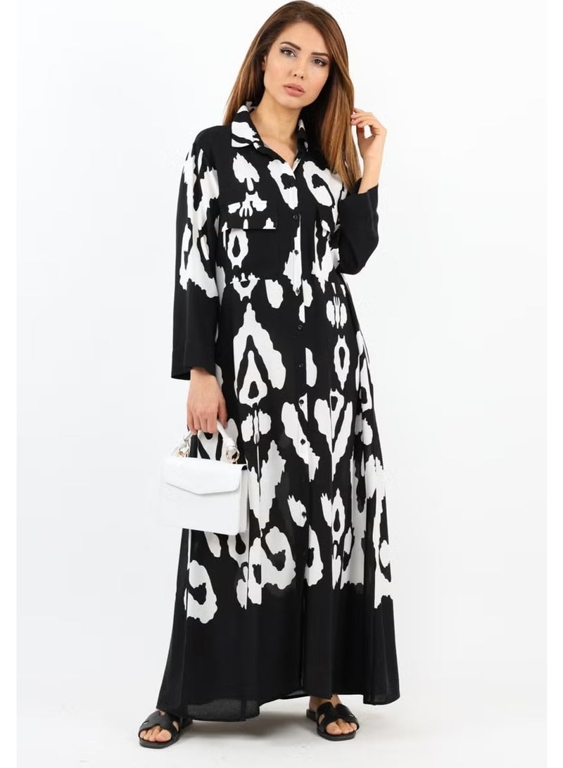 Ritnice Printed Maxi Dress - Image 3